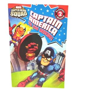 Marvel Superhero Squad Captain America To The Rescue Comic Book  Collectible